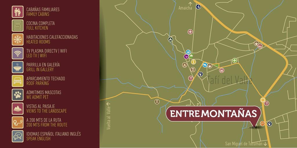 Entre Montanas Apartment Tafi del Valle Ngoại thất bức ảnh
